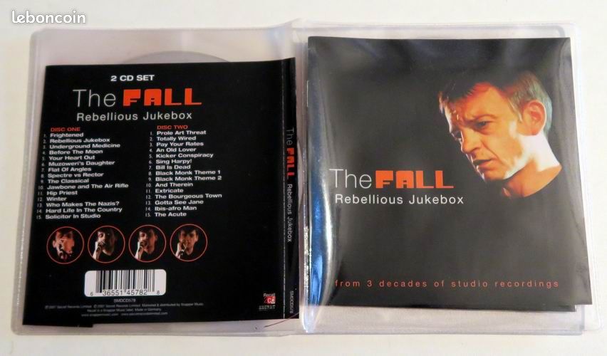 THE FALL Rebellious Jukebox CD / DVD promo (image 1)