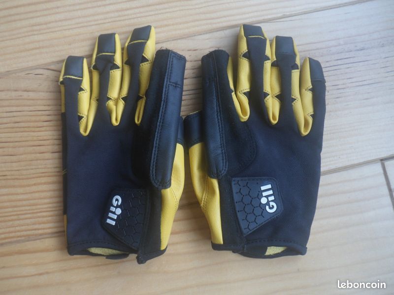 Gants De Voile Gill Pro Long Finger – Doigts Longs, Paume Dura-Grip, Néoprène, Construction Préformée, Pour Kayak, Paddle, Planche à Voile