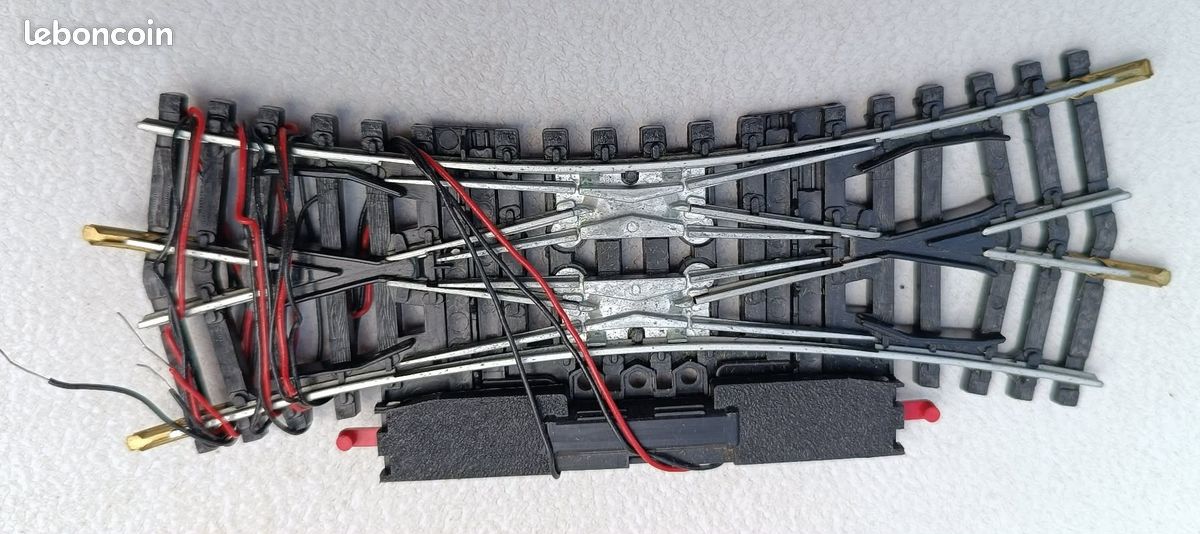 Croisements De Voie HO Jouef TJD Rail Maillechort - Électrique Neuf