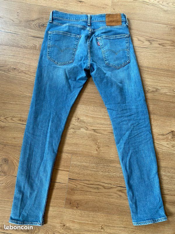 Jean Lévis slim 512 bleu W30 L34 (image 3)
