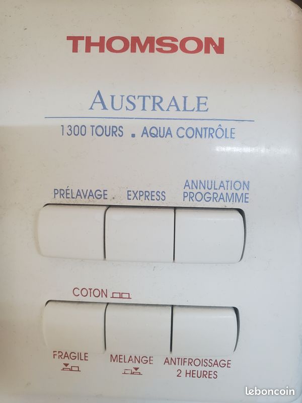 Lave linge séchant Thomson (image 2)