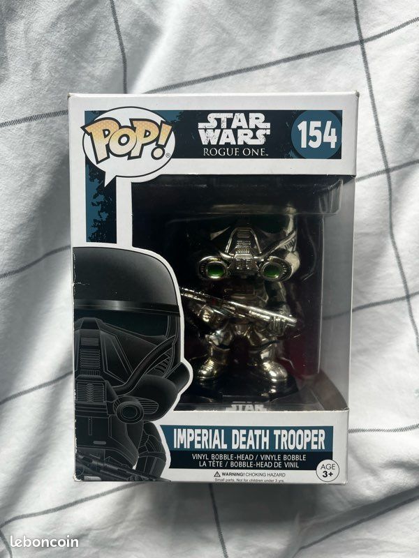 Funko Pop Star Wars Figurine Imperial Death Trooper 154 (image 1)