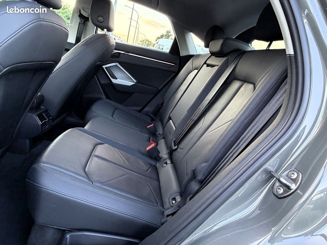 AUDI Q3 SPORTBACK 35 TFSI 150 ch S tronic 7 S line 1ère MAIN/CUIR/NAVI MMI/FULL LED/CAMERA/ACC/HISTORIQUE COMPLET/GAR (image 20)