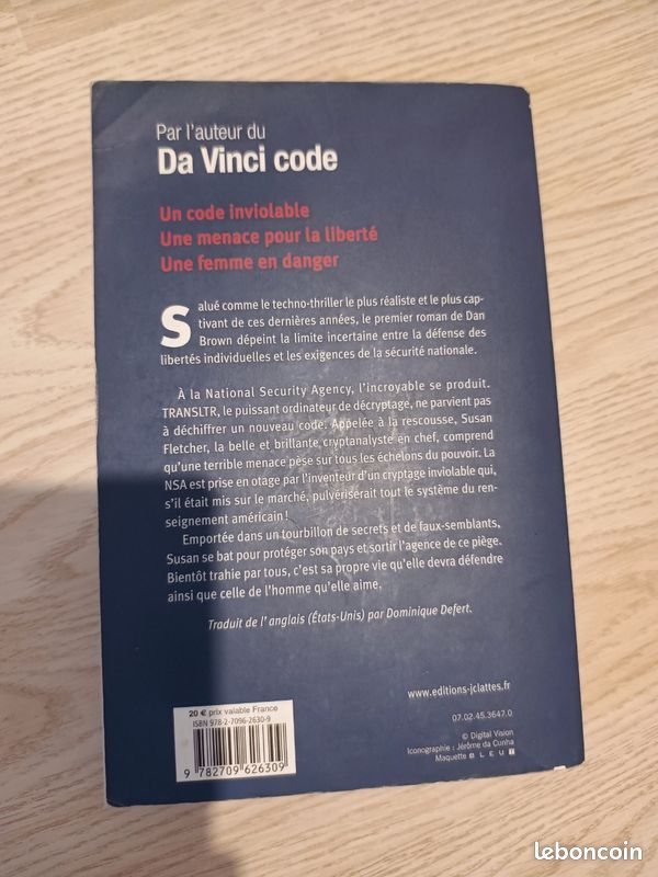 Livres de Dan Brown (image 7)