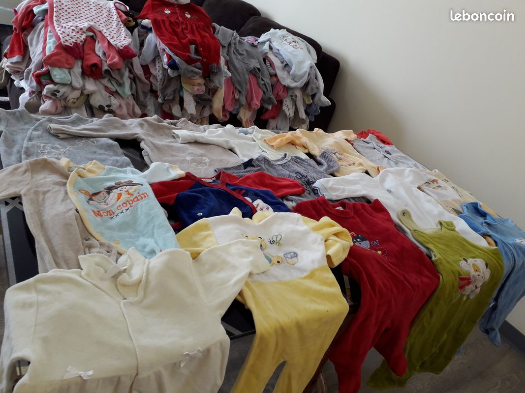 Bodys et babygros de 0 à 12 mois (image 2)