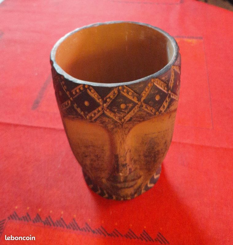 Cache pot tête H.13 cm (image 1)