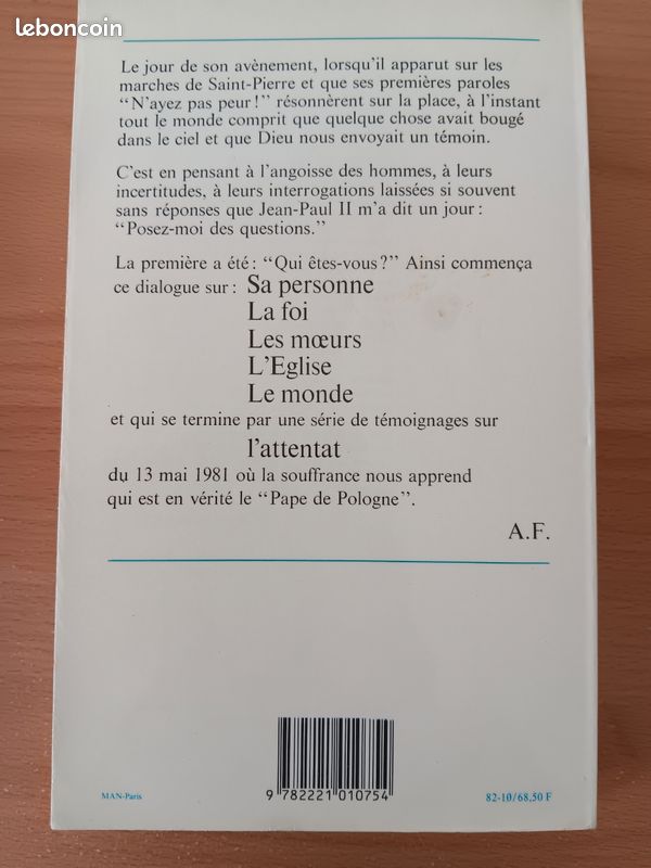 "N'ayez pas peur " - dialogue avec Jean-Paul II (image 2)
