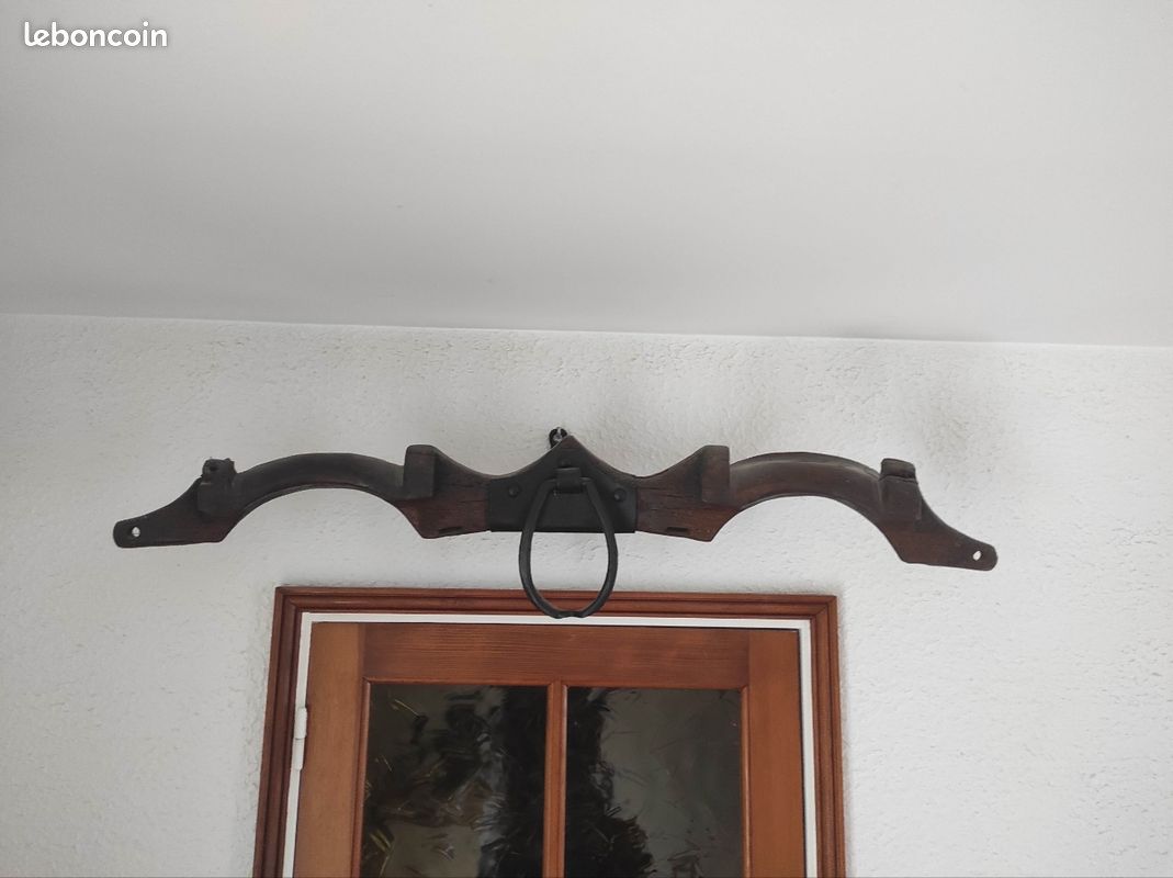 Attelage, Joug boeuf decoration vintage (image 1)