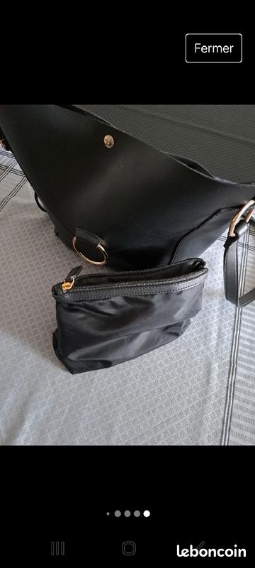 Sac à main noir (image 10)