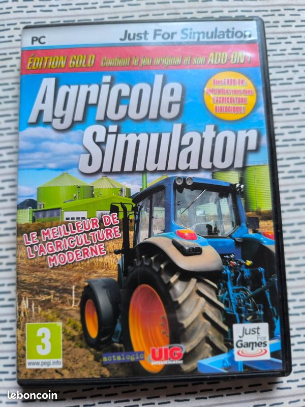 Jeu sur PC agricole stimulation (image 1)