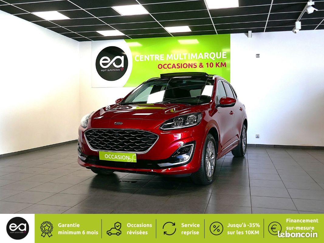 Ford kuga 2.5 duratec 190 cv bva fhev e85 Vignale - hayon motorise - Toit ouvrant - Pack Hiver (image 1)