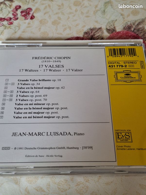 Album Valses de Chopin (image 2)