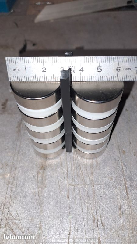 Aimant Neodyme rond 30x10 (image 3)