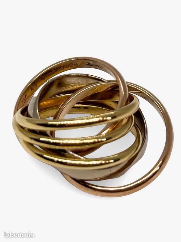 Bague Semainier Bague Anneaux Cartier Bague Trinity Cartier Ors