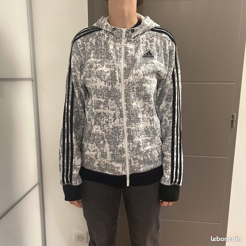 Veste sport fille femme Taille M ADIDAS (DS05) Vêtements