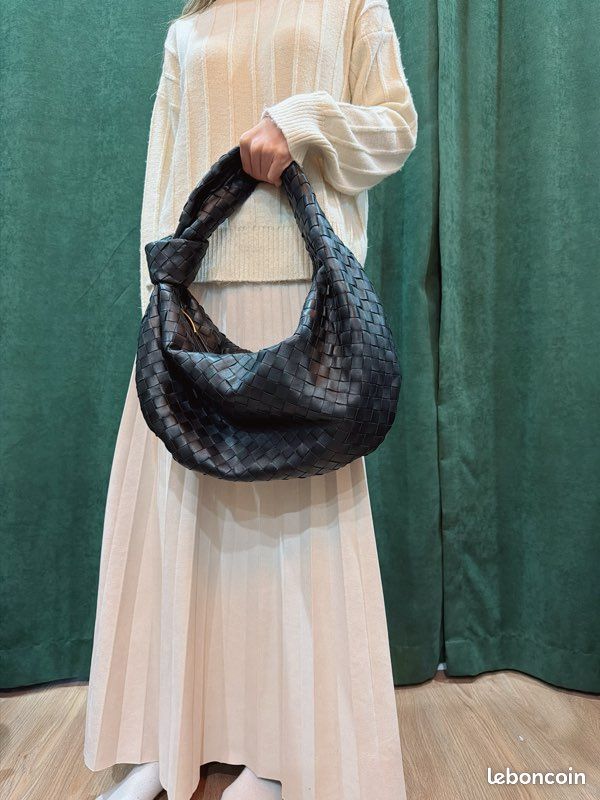 Sac Bandoulière Tressé Style Bottega Veneta, Sans Marque, Neuf