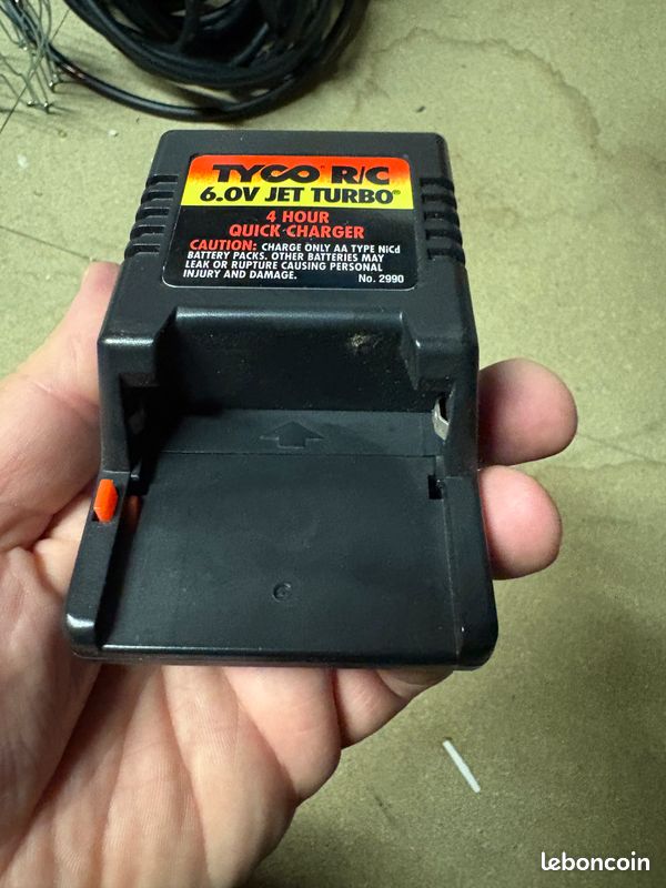 Chargeurs rapide Tyco RC 6V Jet Turbo heures 2990 pour