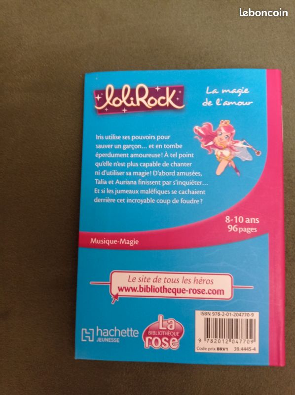 Lot De 16 Livres LOLIROCK - Tomes 1 à 28, Collection Bibliothèque Rose, Bon état