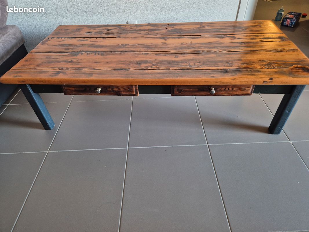 Table basse artisanal (image 3)
