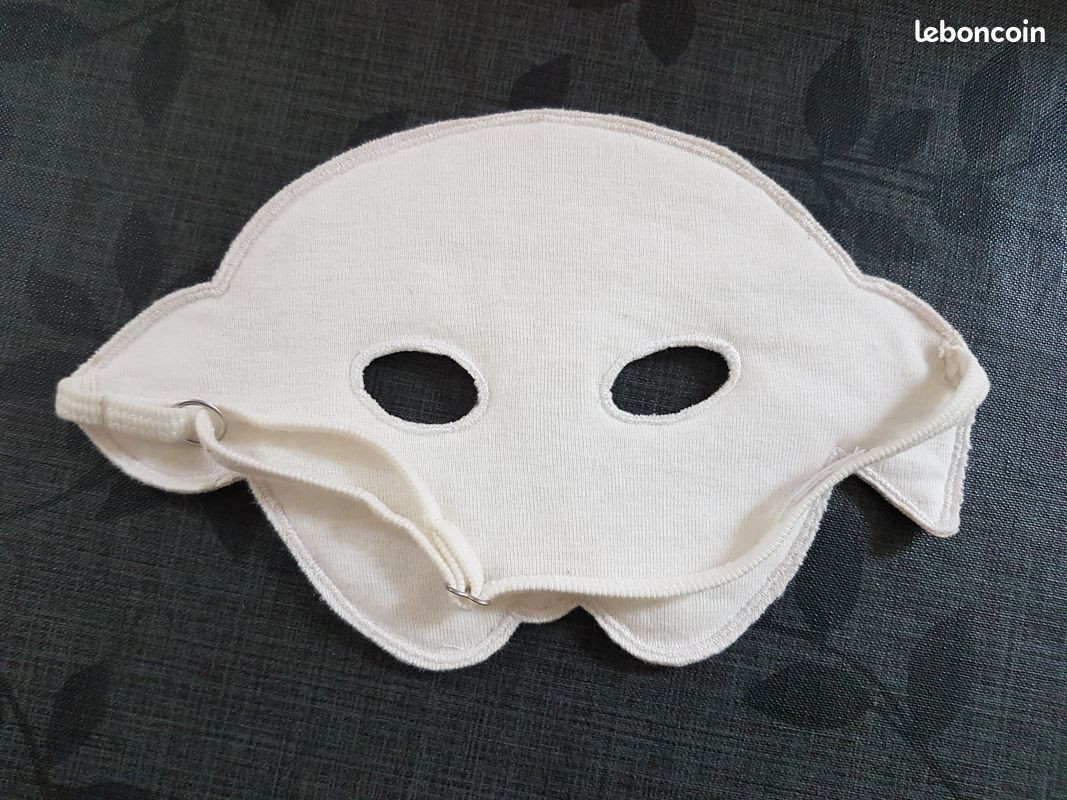 Masque de déguisement en COTON - chien - pour bébé ou jeune enfant jusqu'à 7 ans (image 4)