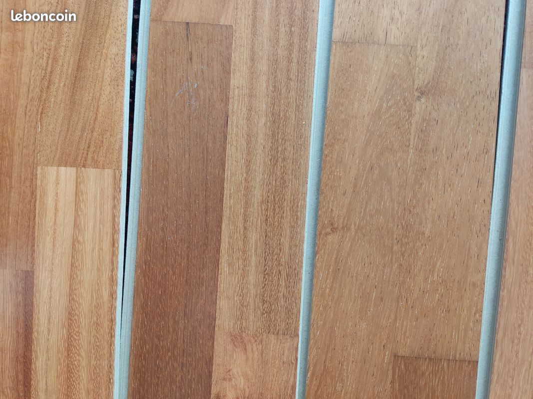 Six lattes de parquet 1,32 m x 12,5 cm (image 4)