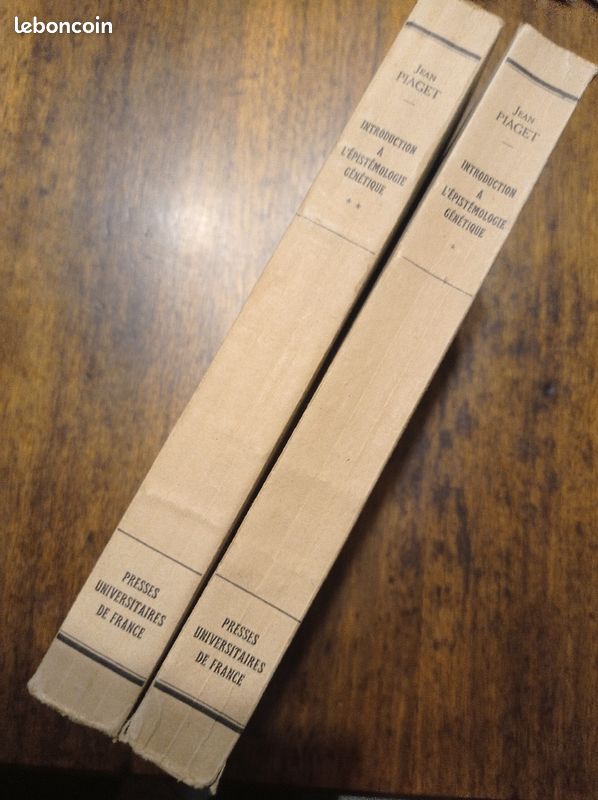 épistémologie Jean Piaget Psychologie Jean Piaget EO Introduction