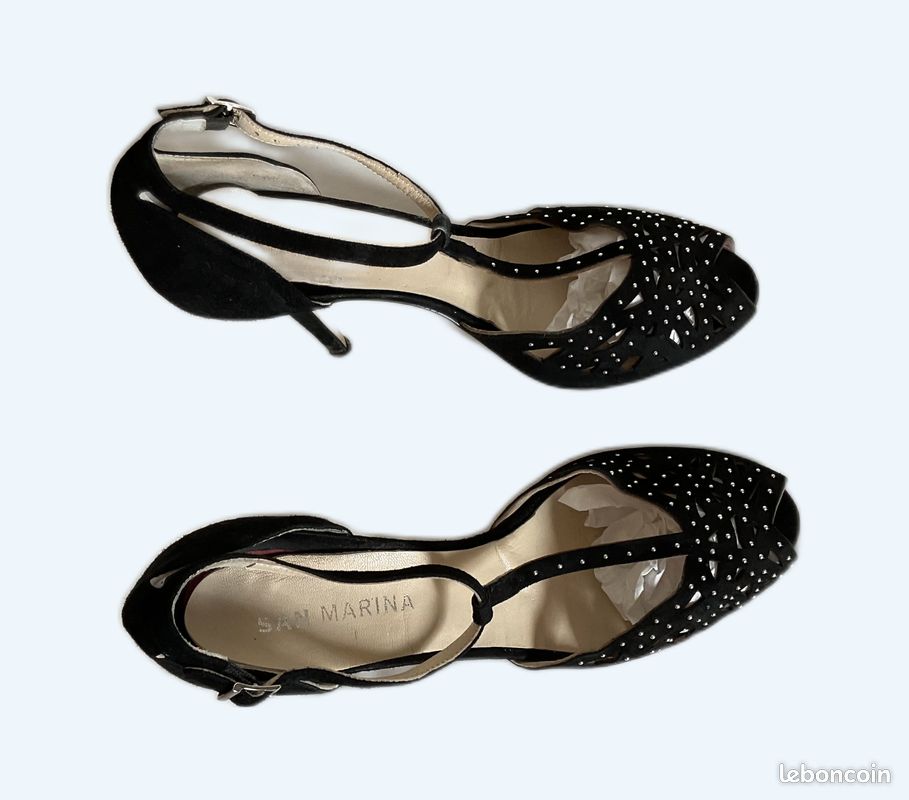 Chaussures à talons San Marina noir taille 40 (image 1)