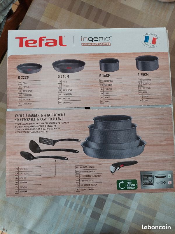 Lot casseroles TEFAL (image 1)