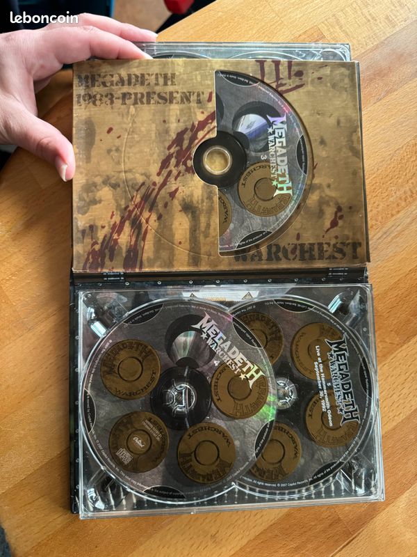 Coffret Megadeth Warchest (image 3)