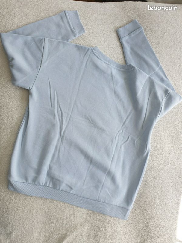 Sweat shirt femme bleu XL neuf (image 5)