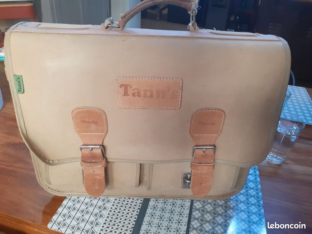 Cartable tan s vintage (image 1)