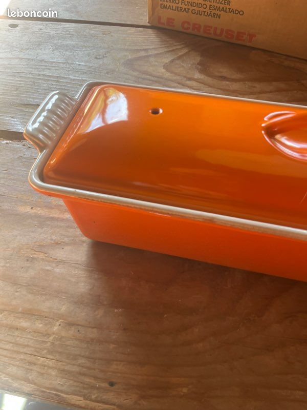 Vintage LE CREUSET Terrine a Pâté - Unused - White - 32 Cm Vintage LE CREUSET Terrine a Pâté - Unused - White - 32 Cm