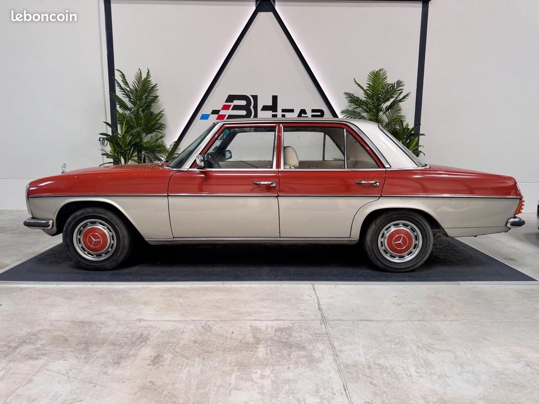 MERCEDES 200200 W114 / 95ch / DOSSIER HISTORIQUE / CUIR BEIGE / SUPERBE ETAT (image 4)