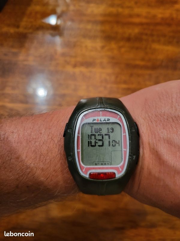 Montre Polar RS100D – Fonctionnelle – Pile neuve (image 1)