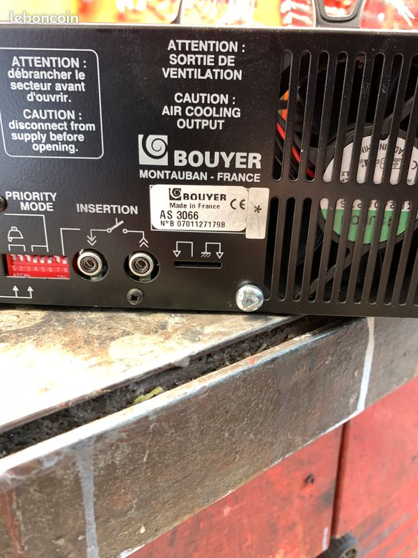 Amplificateur bouyer as3066 (image 3)