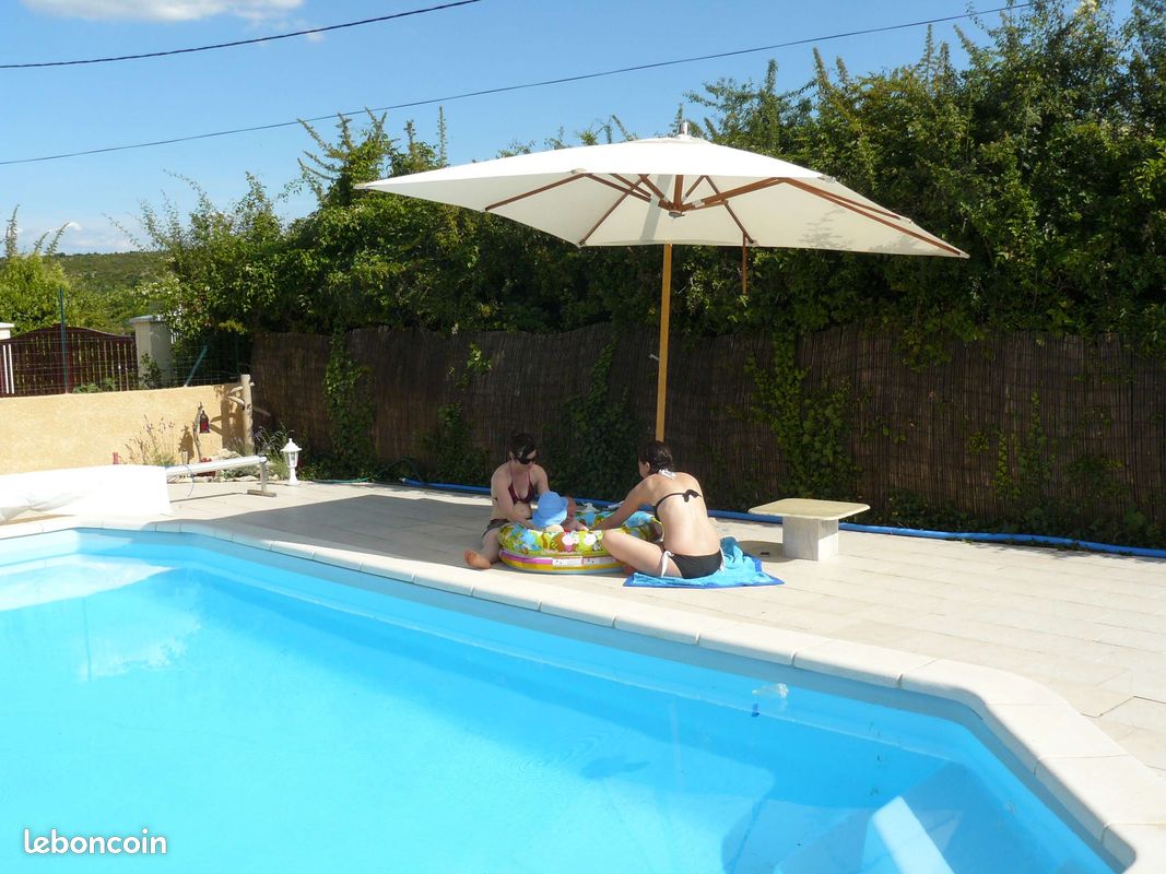 Les Lavandines, gite 4*, avec pergola, piscine, sauna, billard... Ardèche sud : (image 10)
