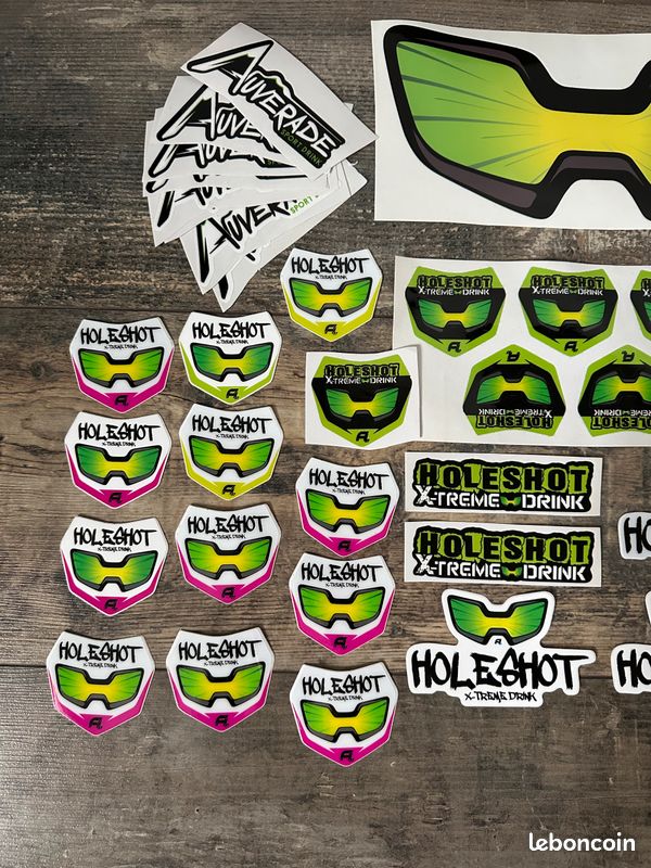 Stickers autocollants Holeshot X-Treme Drink (image 2)