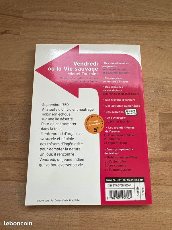 Vendredi ou la vie sauvage, Michel Fournier (image 2)