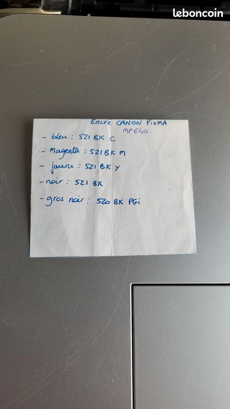 Imprimante scanner Canon MP640 (image 7)