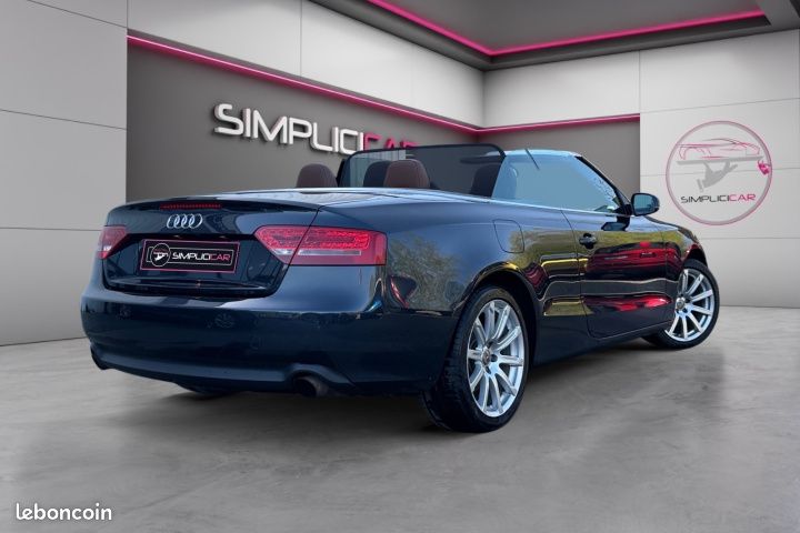 AUDI A5 CABRIOLET 2.0 TFSI S LINE PLUS MULTITRONIC 211Ch ENTRETIEN SUIVI Garantie 12 mois (image 11)