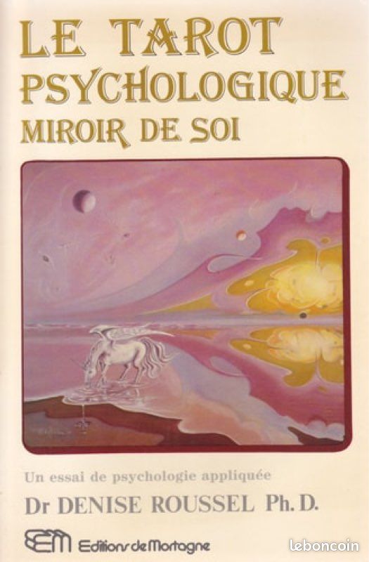 Livre Le Tarot Psychologique Miroir de Soi Denis Roussel (image 1)