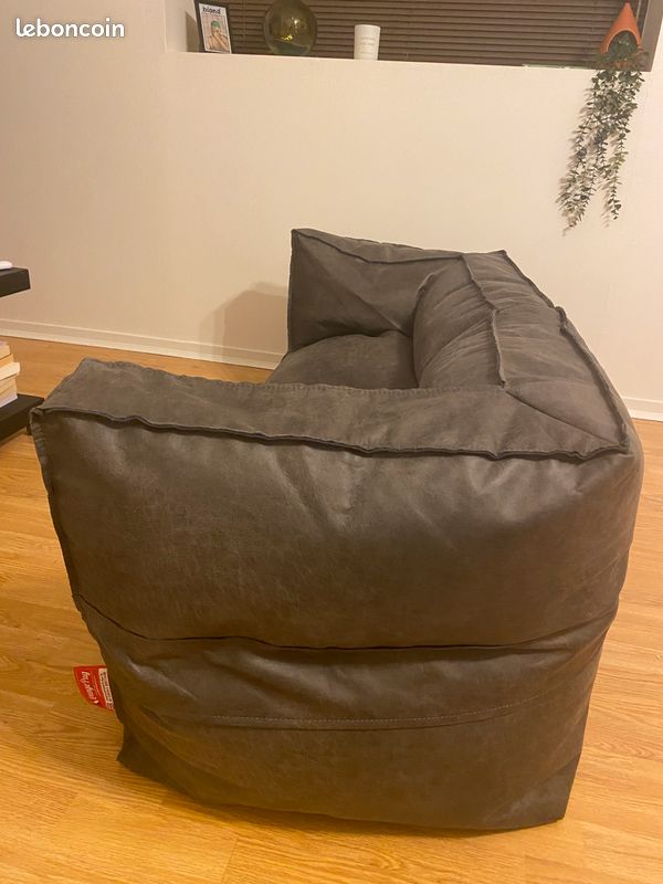 Canapé pouf Lounge Pug Big Bertha Cuir (image 4)