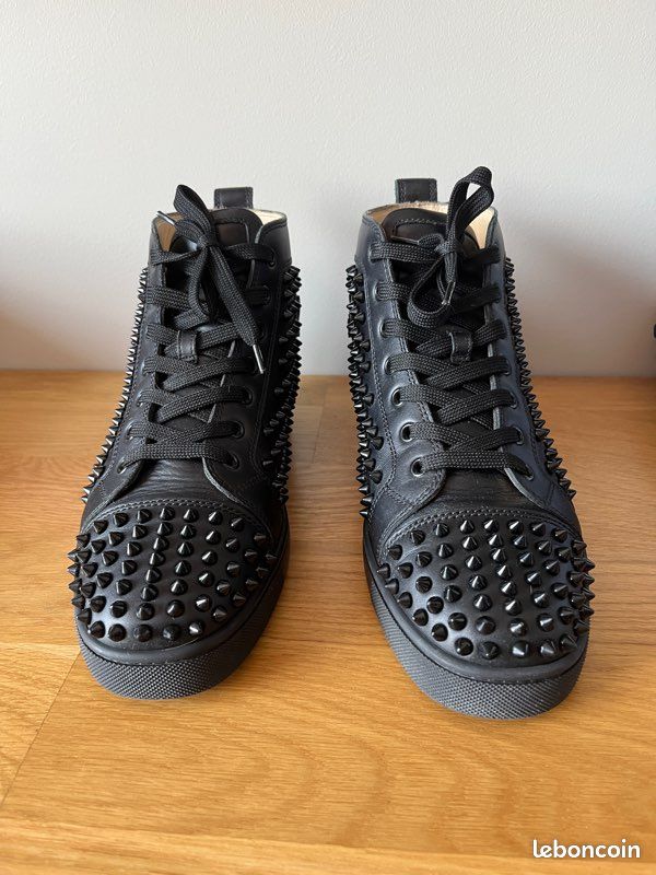 Louboutin homme montante spike Chaussures
