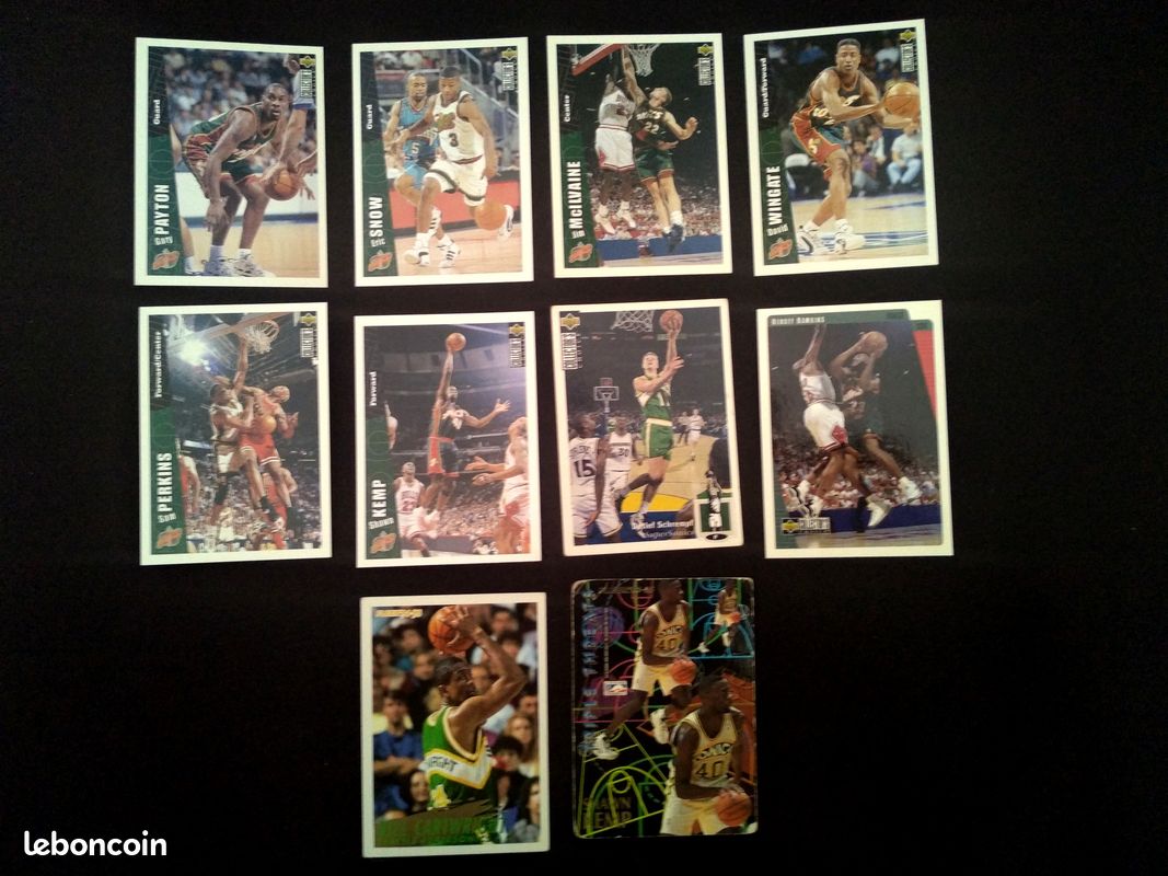 Seattle Sonics cartes NBA (image 1)
