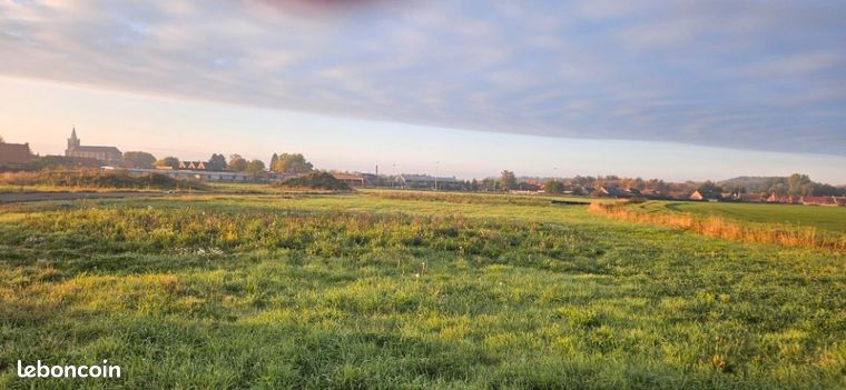 Terrain 599 m² Aubers