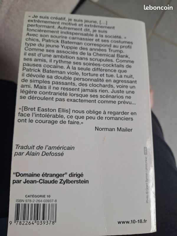 Livre American psycho (image 3)