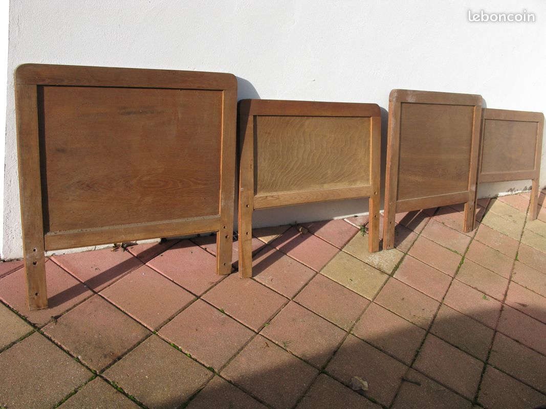 2 têtes et 2 pieds de petits lits (image 1)