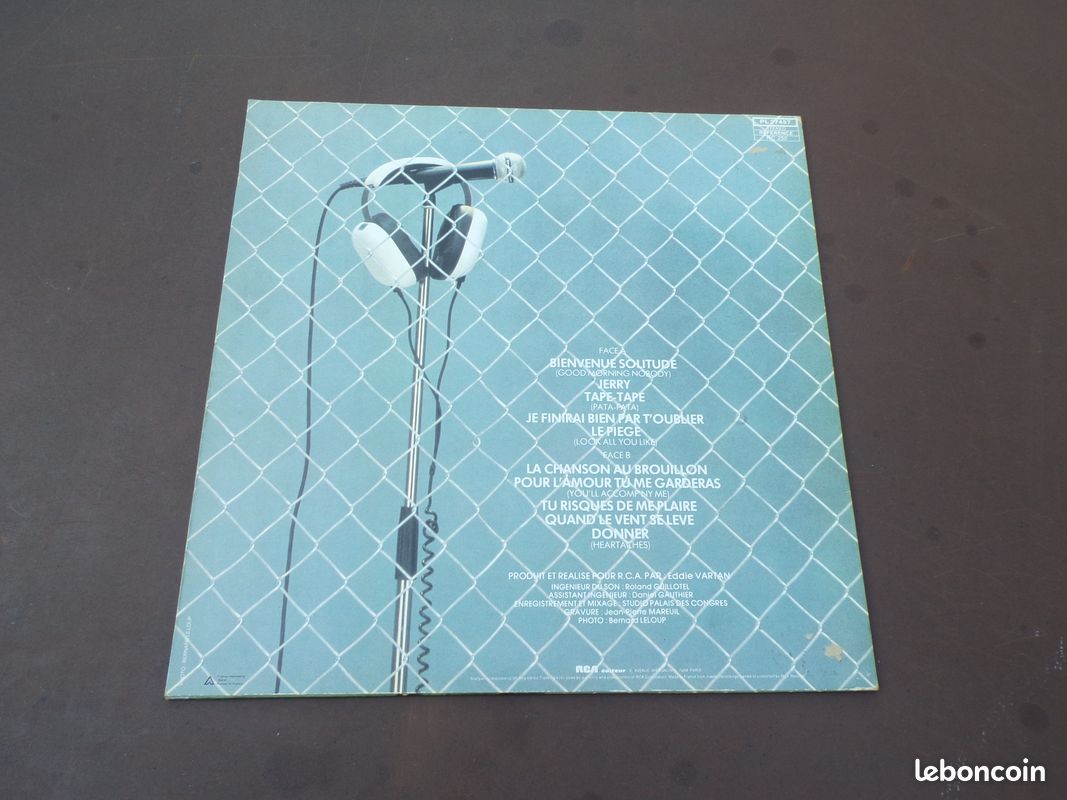 Vinyle 33t sylvie vartan 1980 bienvenue solitude (image 2)