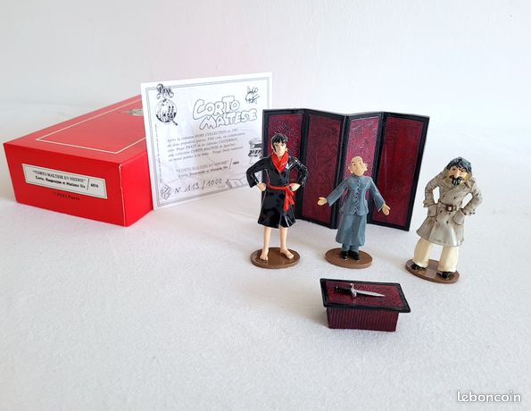 Figurines Pixi Corto Maltese En Sibérie - Corto, Raspoutine Et Mme Hu - 1998