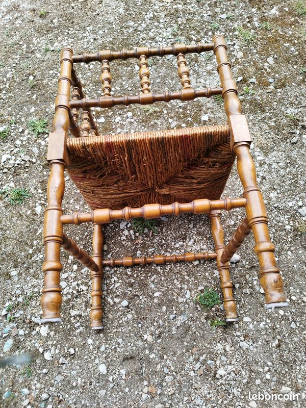 Fauteuil d'angle vintage (image 10)